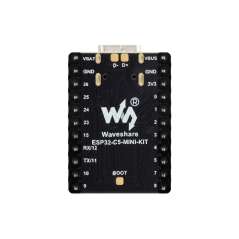 ESP32-C5 Mini Dual-band Wi-Fi 6 Development Board, 240MHz Single-core Processor, ESP32-C5-MINI-1 Series Module (WS-35538)