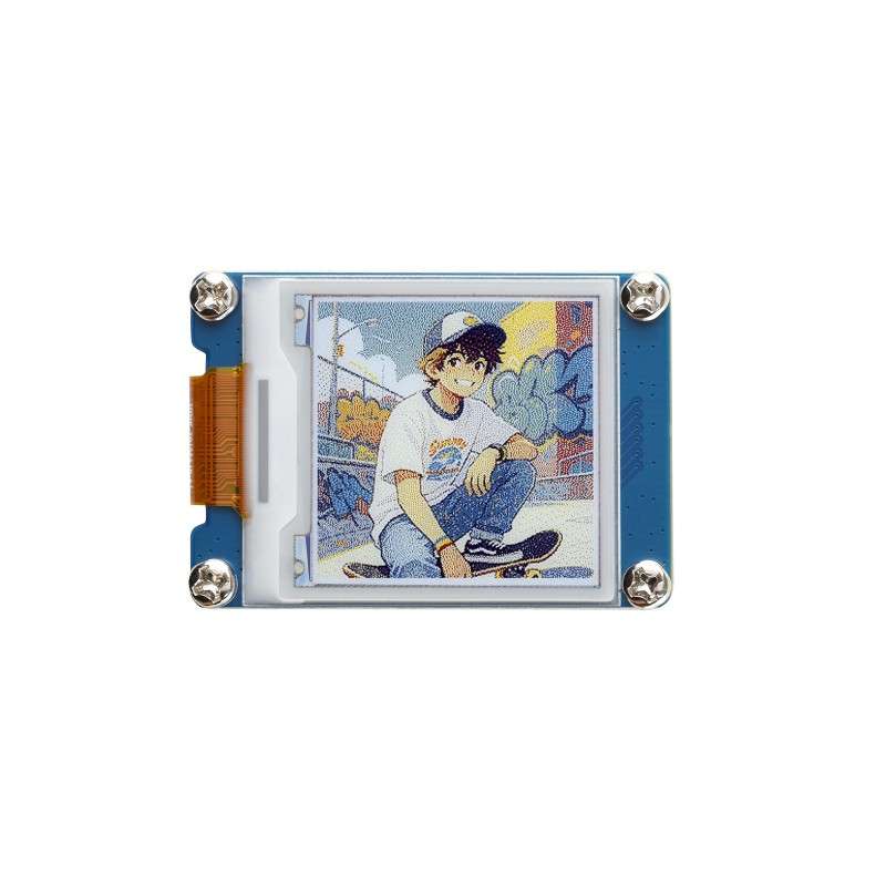 1.54inch e-Paper display (E), E Ink Spectra 6 (E6) full-color, 240×240, SPI (WS-35486) with driver board