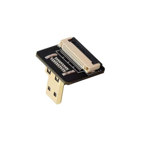 DIY HDMI Cable: Micro HDMI Adapter Horizontal (B)  (WS-35522)