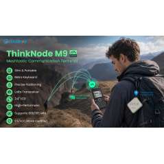 ThinkNode M9 MeshCore Communication Terminal Keyboard 2.4inch LCD,ESP32-S3 + LR1110,GPS,2300mAh 868MHz (ER-LMM16509D)