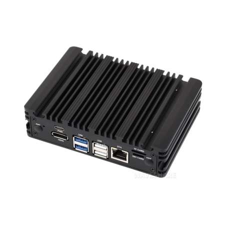 Industrial Computer For Raspberry Pi Compute Module 5 (NOT included), 1000M Ethernet RJ45,RS485,4/5G (WS-35749) B