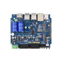 Industrial Computer For Raspberry Pi Compute Module 5 (NOT included), 1000M Ethernet RJ45,RS485,4/5G (WS-35749) B