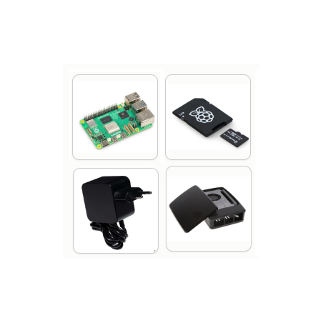Raspberry Pi 5/8GB, 32GB SD Official KIT - Black