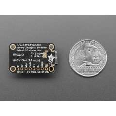 Adafruit bq25185 USB / DC / Solar Charger with 5V Boost Board Product (AF-6106)