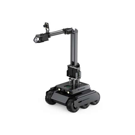 UGV Rover M2 Open-Source 6 Wheels 4WD AI Robot, 4-DOF High-Torque Robotic Arm, Based On ROS 2, Raspberry Pi 4B (WS-35844)