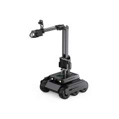 UGV Rover M2 Open-Source 6 Wheels 4WD AI Robot, 4-DOF High-Torque Robotic Arm, Based On ROS 2, Raspberry Pi 5 (WS-35850)