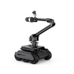 UGV Rover M2 Open-Source 6 Wheels 4WD AI Robot, 4-DOF High-Torque Robotic Arm, Based On ROS 2, Raspberry Pi 5 (WS-35850)