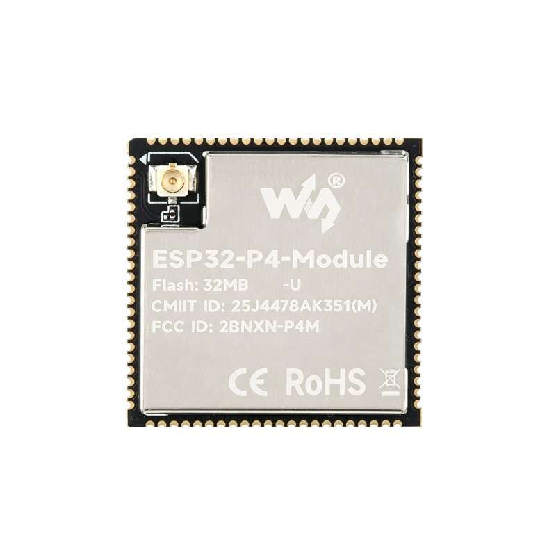 ESP32-P4-Module Core Board, Based On ESP32-P4 And ESP32-C6 Dual-Chip, 2.4GHz Wi-Fi /BT5.3, 32MB Flash (WS-35058) ESP32-P4-Module Core Board, Based On ESP32-P4 And ESP32-C6 Dual-Chip, 2.4GHz Wi-Fi /BT5.3, 32MB Flash (WS-35058)