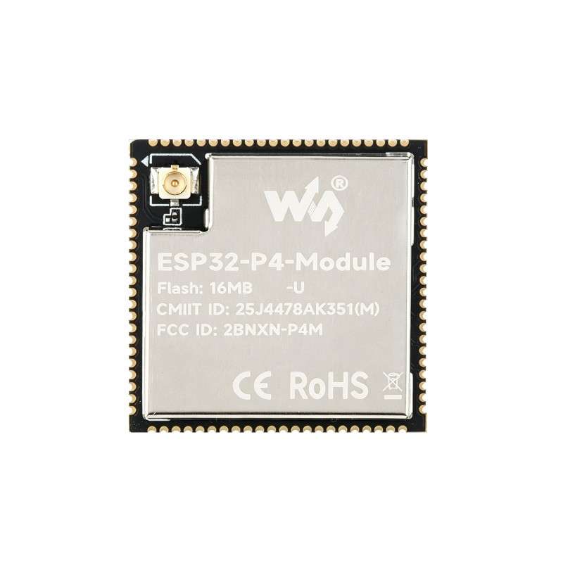 ESP32-P4-Module Core Board, Based On ESP32-P4 And ESP32-C6 Dual-Chip, 2.4GHz Wi-Fi/BT 5.3, 16MB Flash (WS-35057)