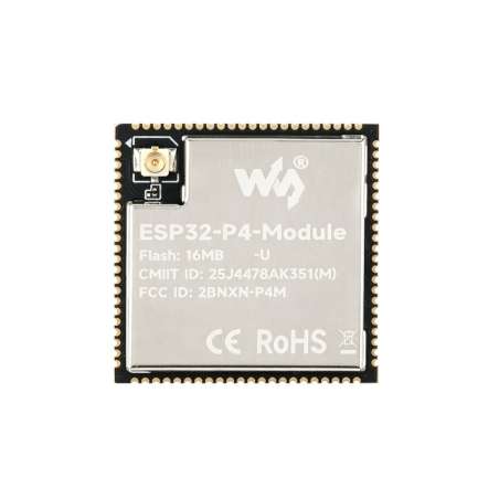 ESP32-P4-Module Core Board, Based On ESP32-P4 And ESP32-C6 Dual-Chip, 2.4GHz Wi-Fi/BT 5.3, 16MB Flash (WS-35057)