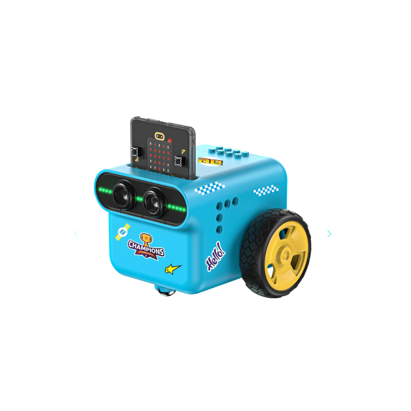 ELECFREAKS micro:bit TPBot Edu Car Kit, Creative microbit Car for Kids to Master Coding Basics (EF08415)