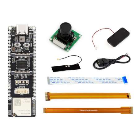 ESP32-P4 Dual-Core RISC-V Development Board ESP32-C5, 2.4GHz & 5GHz Wi-Fi 6, AI Voice (WS-35804) KIT-A