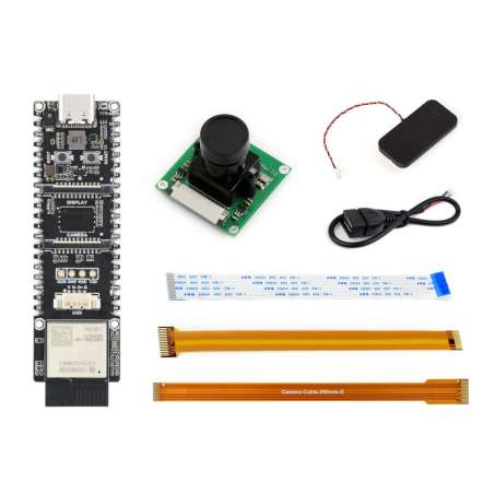ESP32-P4 Dual-Core RISC-V Development Board ESP32-C5, 2.4GHz & 5GHz Wi-Fi 6, AI Voice (WS-35802) KIT-A
