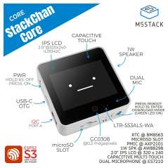 StackChan Core ESP32-S3 (M5-C156) AI desktop robot