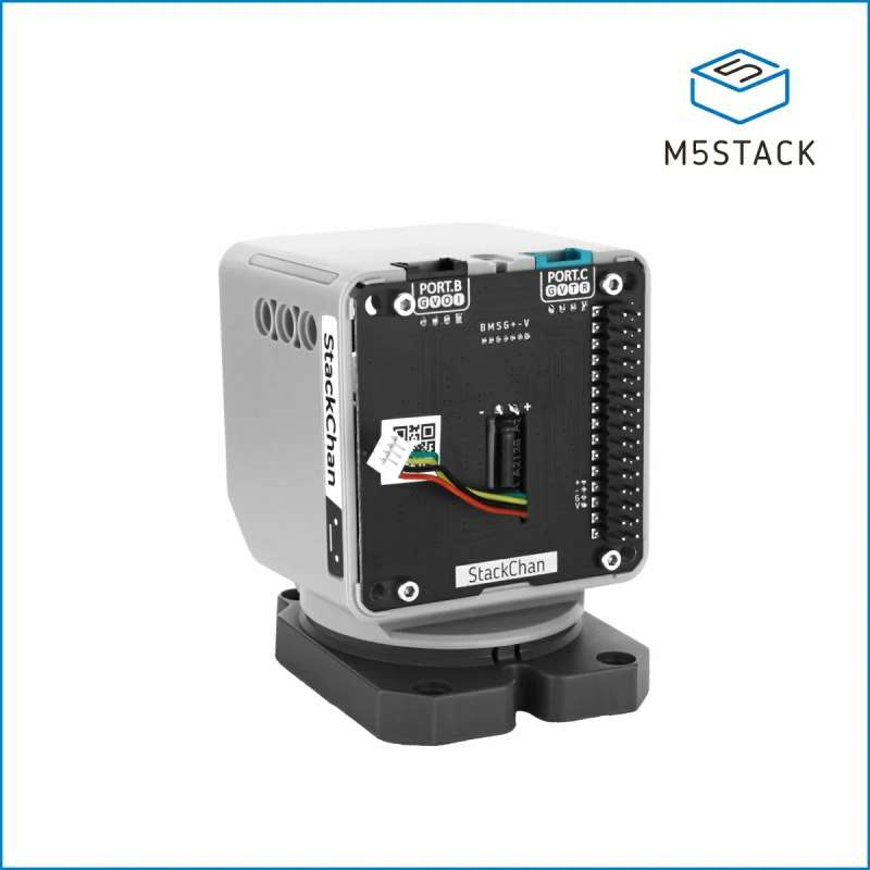 StackChan Body (M5-A180) compatible with the StackChan AI desktop robot StackChan Body (M5-A180) compatible with the StackChan AI desktop robot