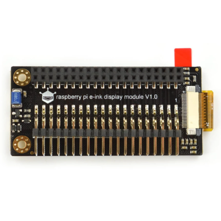 2.13" e-ink Display Module for Raspberry Pi 4B/3B+/Zero W  (DFR0591)