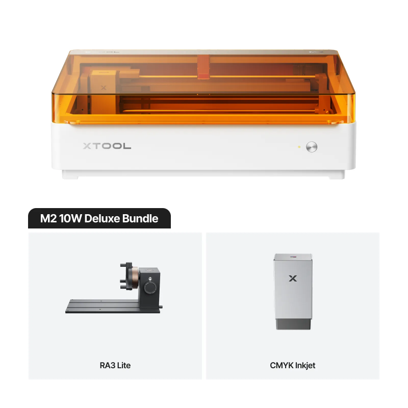 xTool Laser Printer - M2 10W Deluxe Bundle