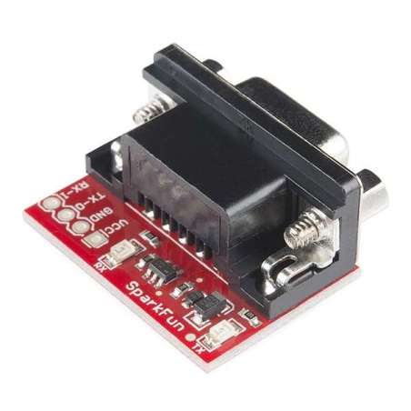 RS232 Shifter SMD (Sparkfun PRT-0044) convert RS232 to TTL