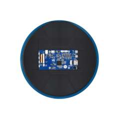 8.2inch HDMI Round Capacitive Touch Display, 1080×1080 IPS Display, Optical Bonding Toughened Glass, 10-Point Touch (WS-36127)