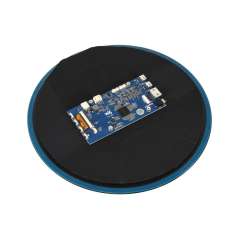 8.2inch HDMI Round Capacitive Touch Display, 1080×1080 IPS Display, Optical Bonding Toughened Glass, 10-Point Touch (WS-36127)