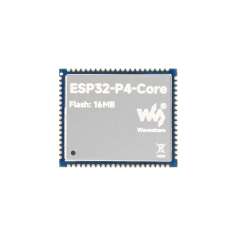 ESP32-P4-Core Module With 32-bit Dual-Core and Single-Core RISC-V Processors, 32MB PSRAM, 16MB Flash (WS-36096)