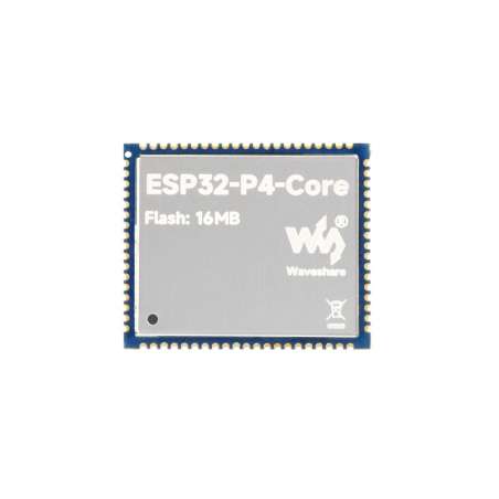 ESP32-P4-Core Module With 32-bit Dual-Core and Single-Core RISC-V Processors, 32MB PSRAM, 16MB Flash (WS-36096)