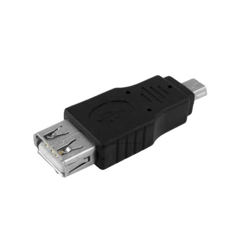Adapter / Redukcia USB A zásuvka - USB B mini vidlica (USBmini) pre kabel