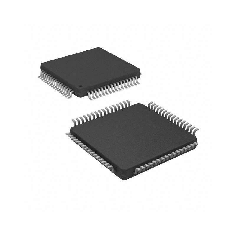 PIC32MX340F128H-80I/PT  TQFP64  MCU 32BIT 128KB FLASH Microchip PIC32MX340F128 H-80I/PT (32MX340F128)
