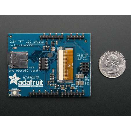 2.8" TFT Touch Shield for Arduino v2 (Adafruit 1651)