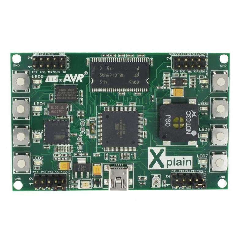 ATAVRXPLAIN (35€ Regular Price) EVAL.KIT FOR ATXMEGA128A1