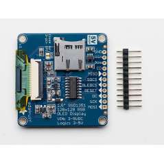 OLED Breakout Board - 16-bit Color 1.5" w/microSD holder (Adafruit 1431)