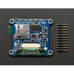 OLED Breakout Board - 16-bit Color 1.27" w/microSD holder (Adafruit 1673)
