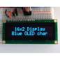Blue Character OLED 16x2 (Adafruit 823) HD44780 compatible