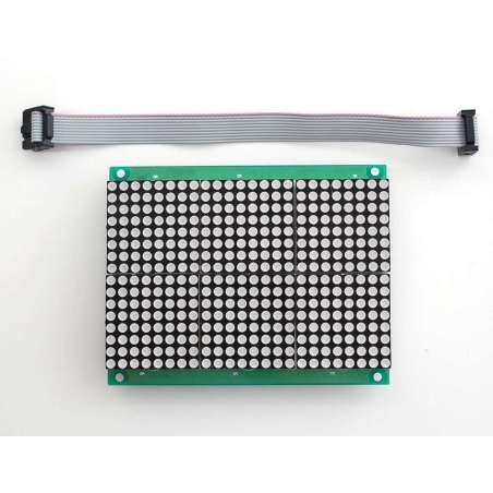 16x24 Red LED Matrix Panel - Chainable HT1632C Driver (Adafruit 555)