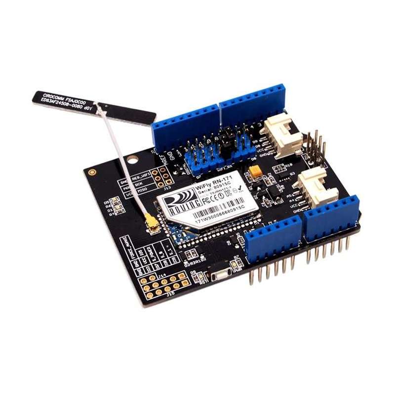 Wifi Shield RN171 for  Arduino with serial Ethernet (Seeed WLS06201P)