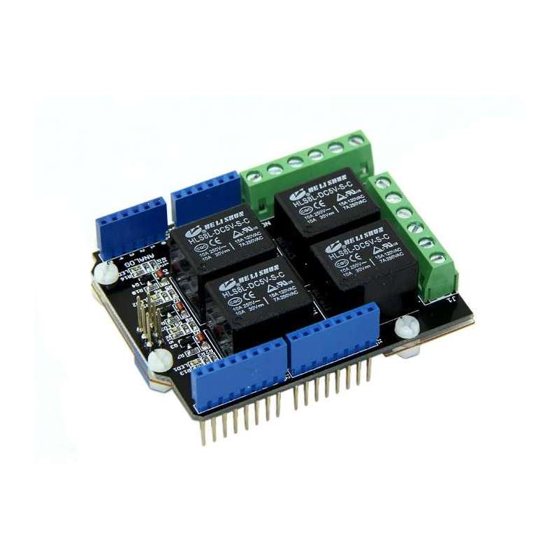 Relay shield V2.0 for Arduino (Seeed SLD01101P)