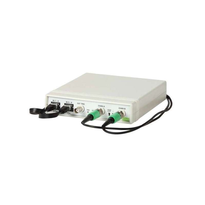 CS328A-XS USB, 2xanalog,8xdigital, 14bit, 100MS/s, MSO, signal generator
