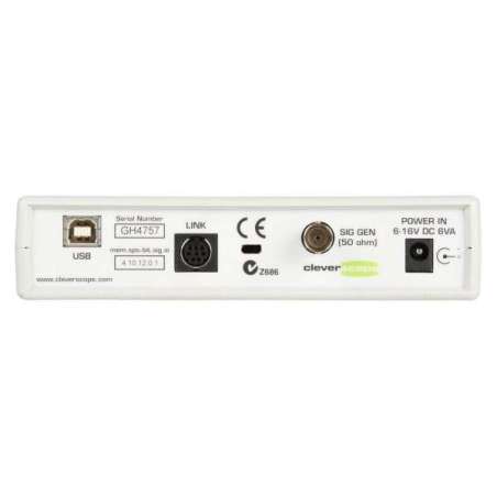 CS328A-FRA USB oscilloscope 10bit,100MSa/s, 2-analog,  8-digital, CS701 Isolated Signal Generator