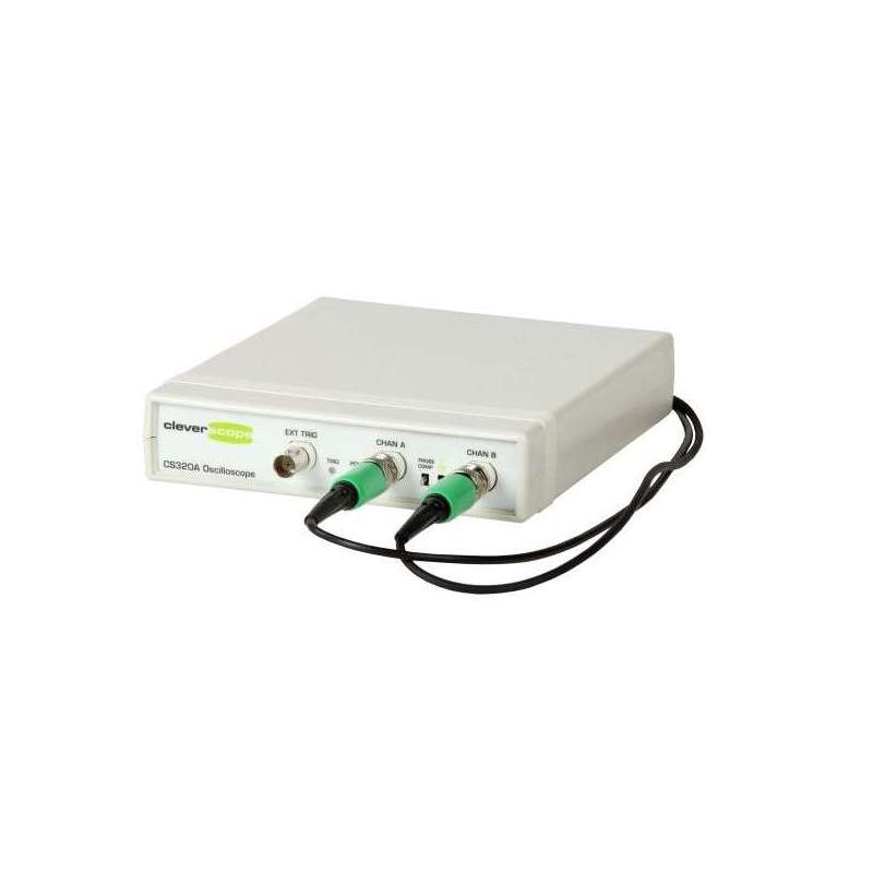 CS320A-FRA USB  oscilloscope, 10bit, 100MSa/s, 2-analog , CS701 Isolated Signal Generator 65MHz