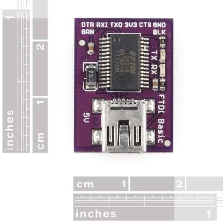LilyPad FTDI Basic Breakout - 5V (Sparkfun DEV-10275)