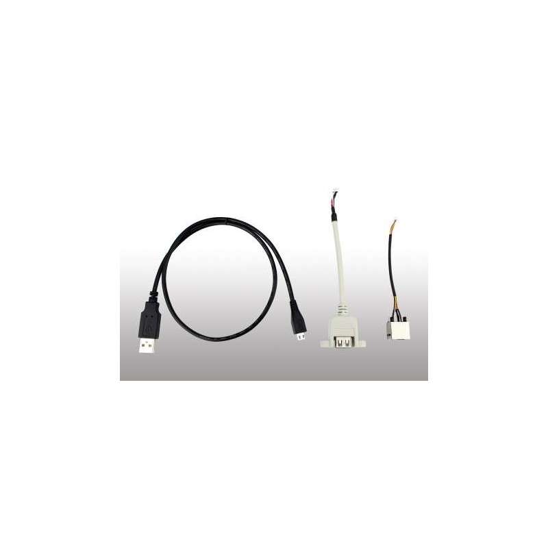 86Duino Zero Cable Set - Assortment of cables required for operation of the 86Duino Zero