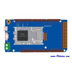 86Duino ONE - Vortex86EX  300MHz 32bit x86,128MB DDR3,LAN,USB,uSD,+I/O,11PWM,RTC Bat.