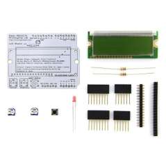 LCD Shield Kit - Black on Green (Seeed 800145001)