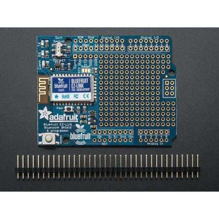 Bluefruit EZ-Link Shield - Bluetooth Arduino Serial & Programmer (Adafruit 1628)