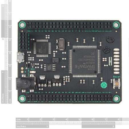 Mojo v3 FPGA Development Board (Sparkfun DEV-11953) Xilinx Spartan 6 XC6SLX9