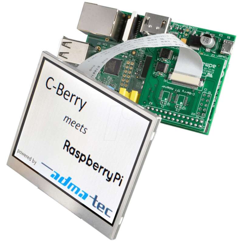 RASP C-BERRY (admatec) TFT display for Raspberry Pi