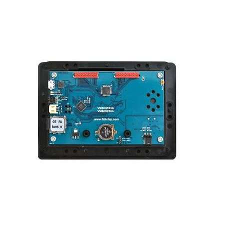 VM800P50A-BK  (FTDI) PLUS Board - 5 TFT display, Bezel mount.Kit, BK