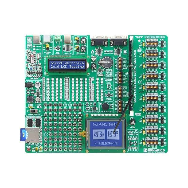 BIGdsPIC6 Development System (MIKROELEKTRONIKA)