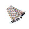 40 Pin Dual Female Splittable Jumper Wire - 200mm (ER-PCW02040A) 40 Pin Dual Female Splittable Jumper Wire - 200mm (ER-PCW02040A)