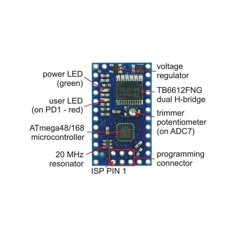 Baby Orangutan B-328 Robot Controller (POLOLU-1220)